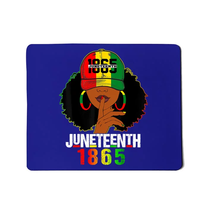 Juneteenth 1865 Celebrate Freedom Celebrating Black Women Mousepad