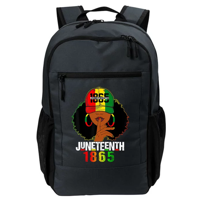 Juneteenth 1865 Celebrate Freedom Celebrating Black Women Daily Commute Backpack