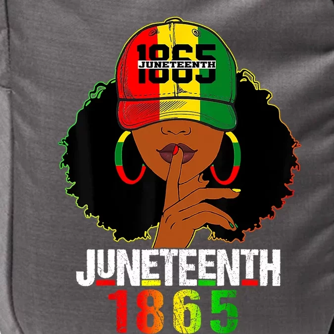 Juneteenth 1865 Celebrate Freedom Celebrating Black Women Impact Tech Backpack