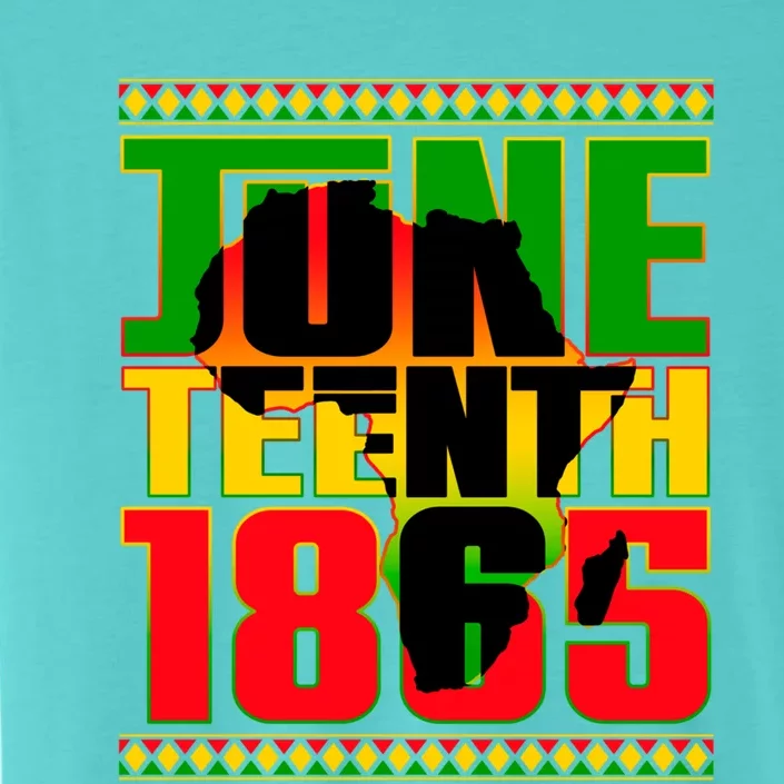 Juneteenth 1865 Celebrating Black Freedom Independence Day Meaningful Gift ChromaSoft Performance T-Shirt