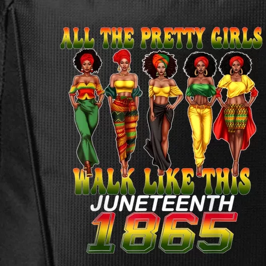 Juneteenth 1865 Celebrate Freedom Celebrating Black City Backpack