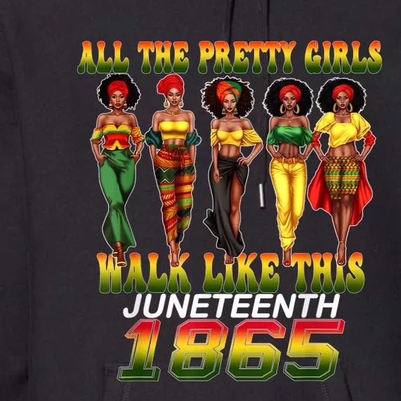 Juneteenth 1865 Celebrate Freedom Celebrating Black Premium Hoodie