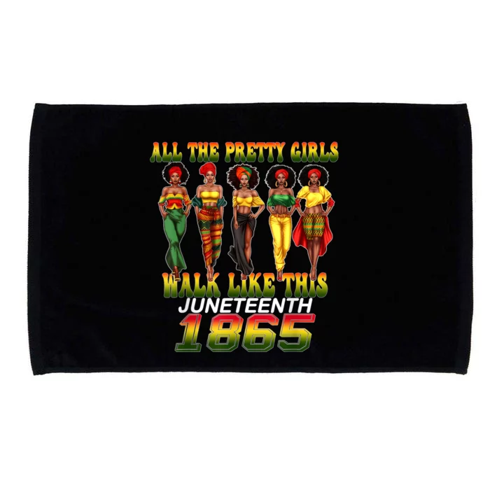 Juneteenth 1865 Celebrate Freedom Celebrating Black Microfiber Hand Towel