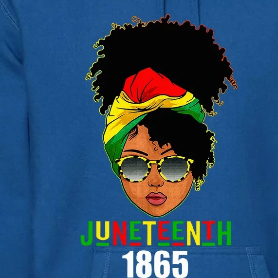 Juneteenth 1865 Celebrate Freedom Celebrating Premium Hoodie