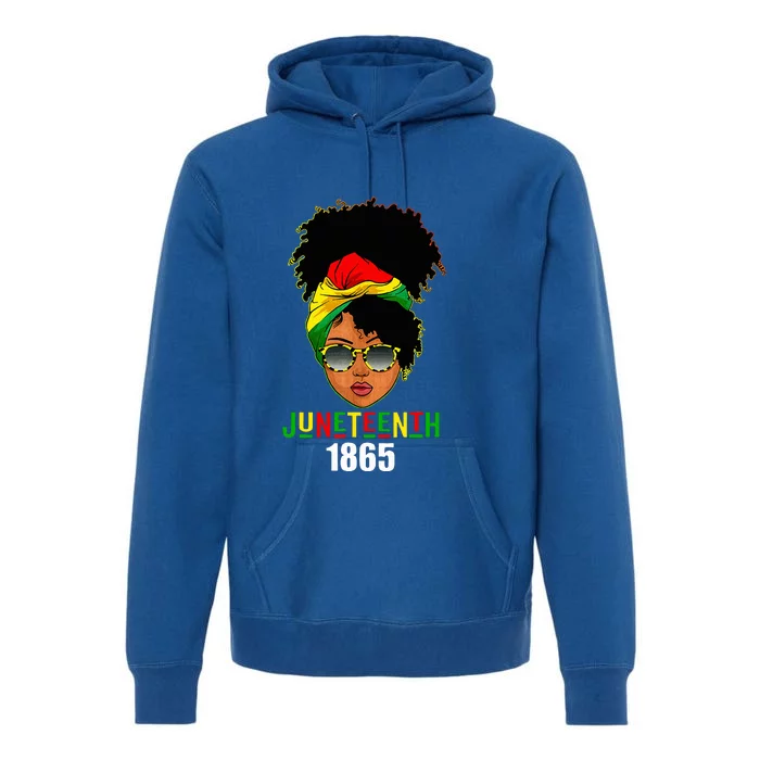 Juneteenth 1865 Celebrate Freedom Celebrating Premium Hoodie