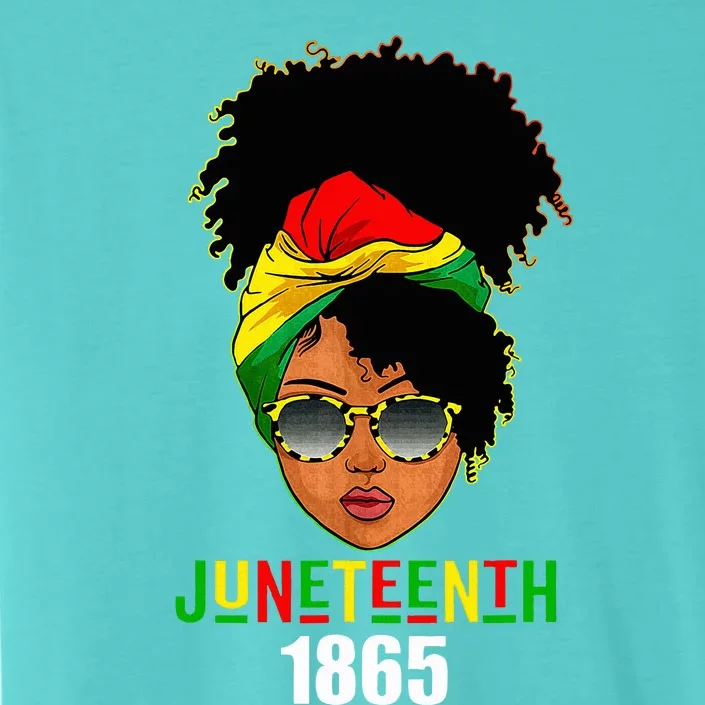 Juneteenth 1865 Celebrate Freedom Celebrating ChromaSoft Performance T-Shirt