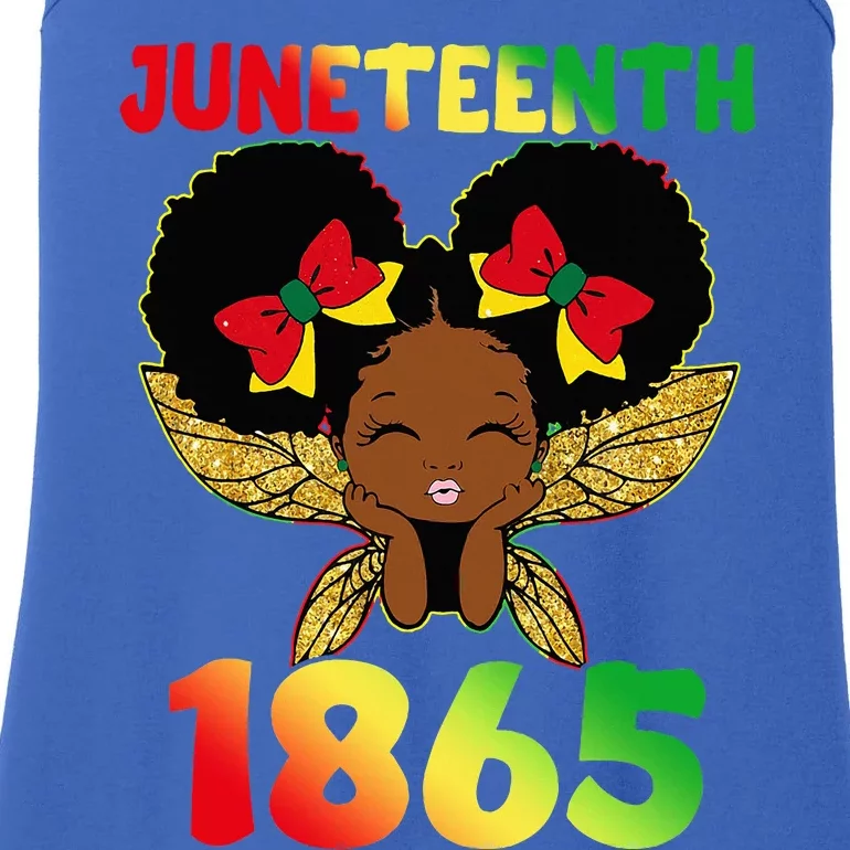 Juneteenth 1865 Celebrate Freedom Day Ladies Essential Tank