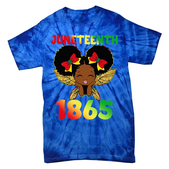 Juneteenth 1865 Celebrate Freedom Day Tie-Dye T-Shirt