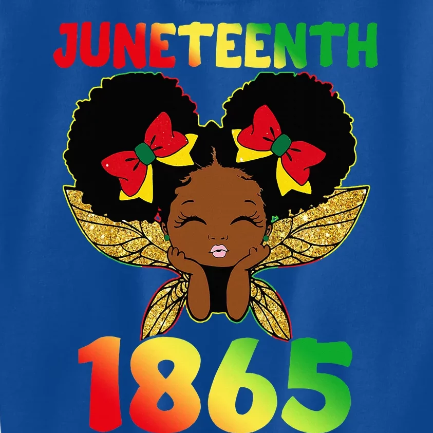 Juneteenth 1865 Celebrate Freedom Day Kids Sweatshirt