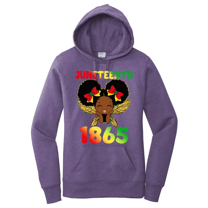 Juneteenth 1865 Celebrate Freedom Day Women's Pullover Hoodie