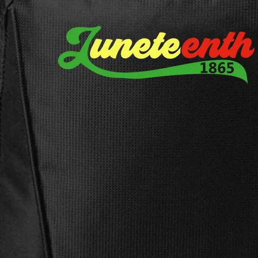 Juneteenth 1865 Celebration Graphic City Backpack