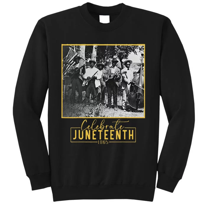 Juneteenth 1900 Emancipation Day Celebration Band Tall Sweatshirt