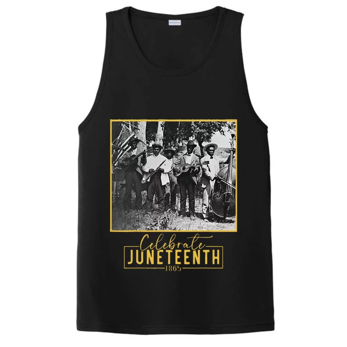 Juneteenth 1900 Emancipation Day Celebration Band Performance Tank