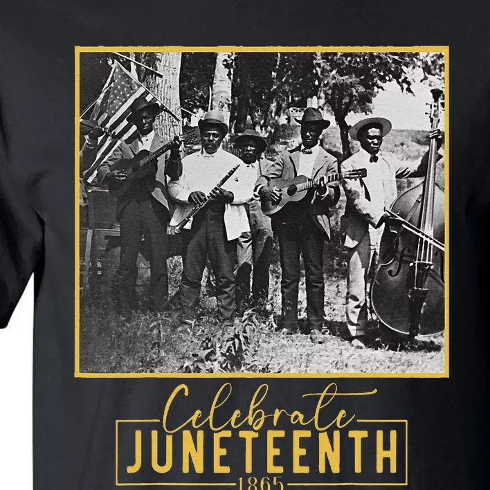 Juneteenth 1900 Emancipation Day Celebration Band Tall T-Shirt