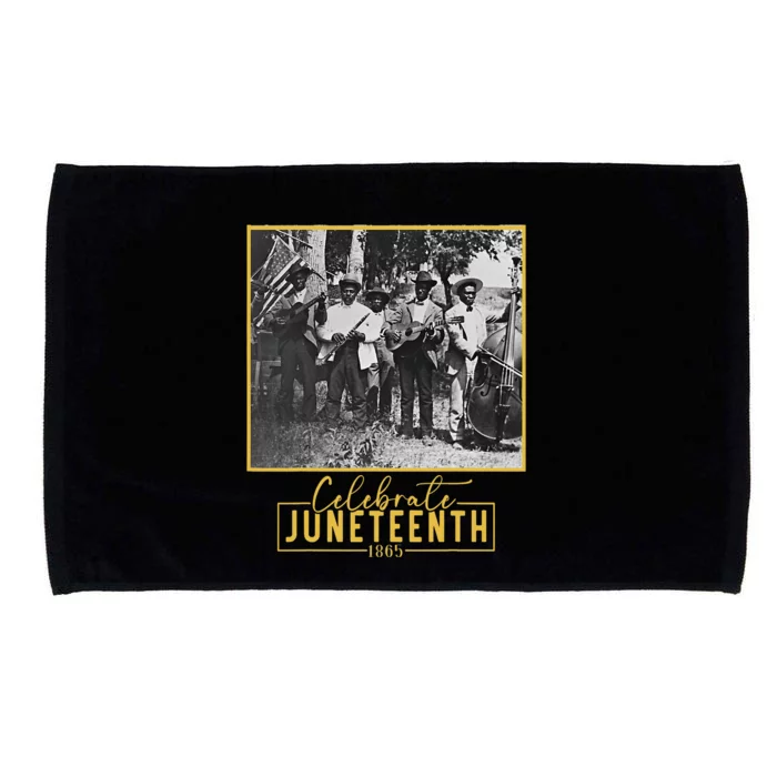 Juneteenth 1900 Emancipation Day Celebration Band Microfiber Hand Towel