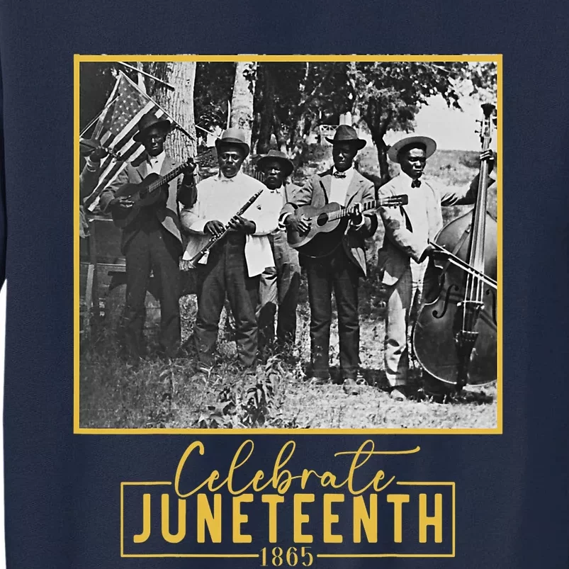 Juneteenth 1900 Emancipation Day Celebration Band Tall Sweatshirt