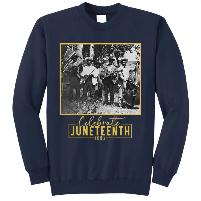 Juneteenth 1900 Emancipation Day Celebration Band Tall Sweatshirt