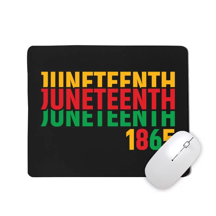 Juneteenth 1865 Freedom Celebration Graphic Mousepad