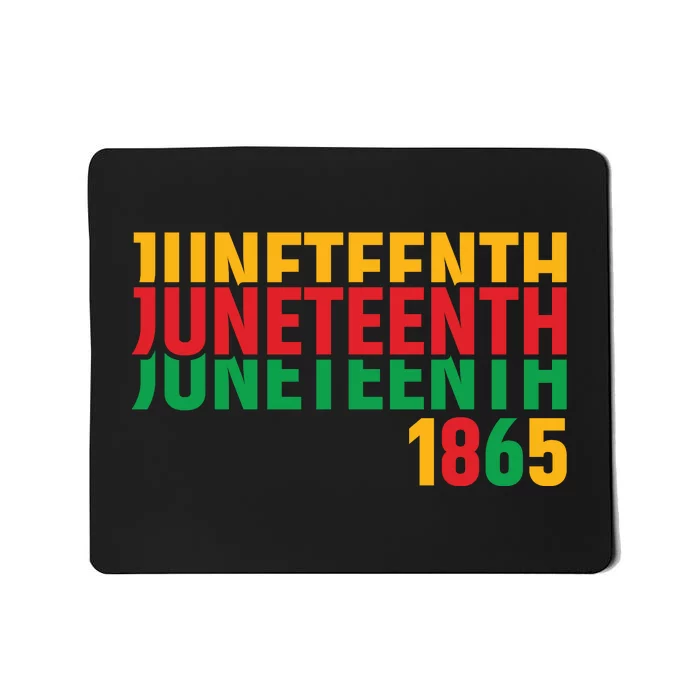 Juneteenth 1865 Freedom Celebration Graphic Mousepad