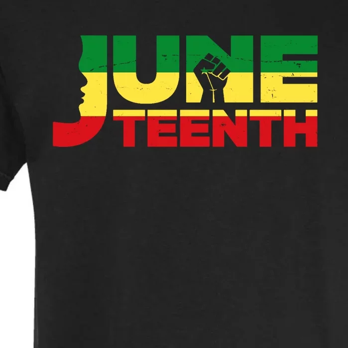 Juneteenth 1865 Freedom Black Pride Garment-Dyed Heavyweight T-Shirt