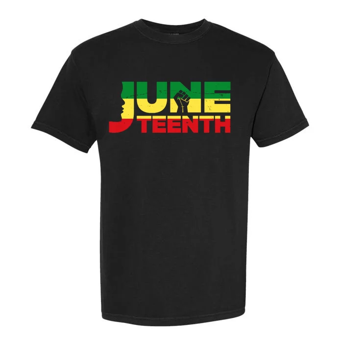 Juneteenth 1865 Freedom Black Pride Garment-Dyed Heavyweight T-Shirt