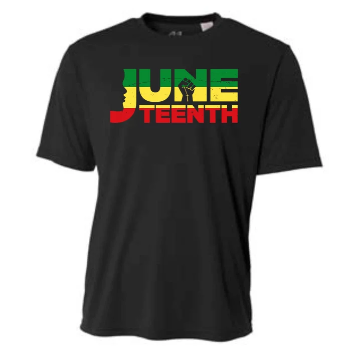 Juneteenth 1865 Freedom Black Pride Cooling Performance Crew T-Shirt