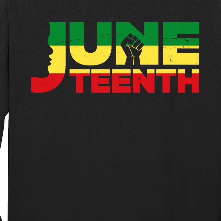 Juneteenth 1865 Freedom Black Pride Long Sleeve Shirt