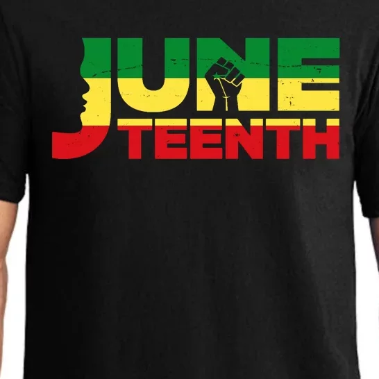 Juneteenth 1865 Freedom Black Pride Pajama Set