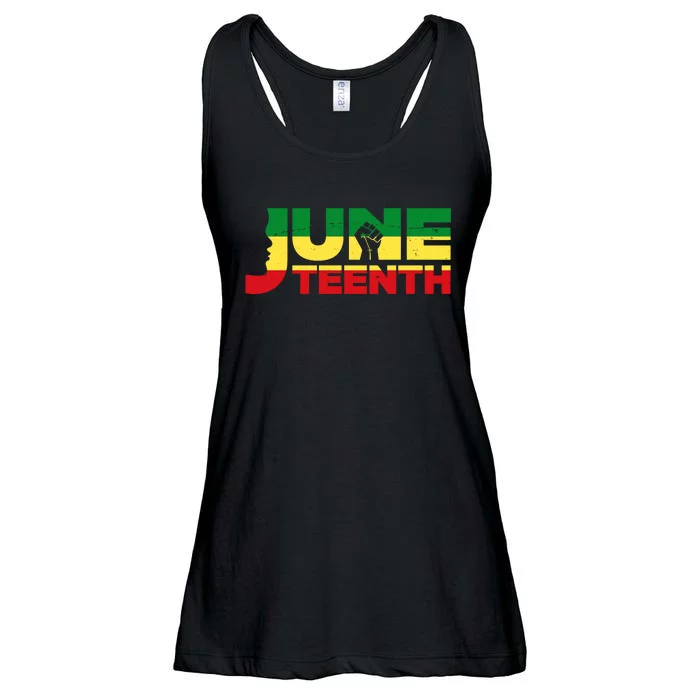 Juneteenth 1865 Freedom Black Pride Ladies Essential Flowy Tank