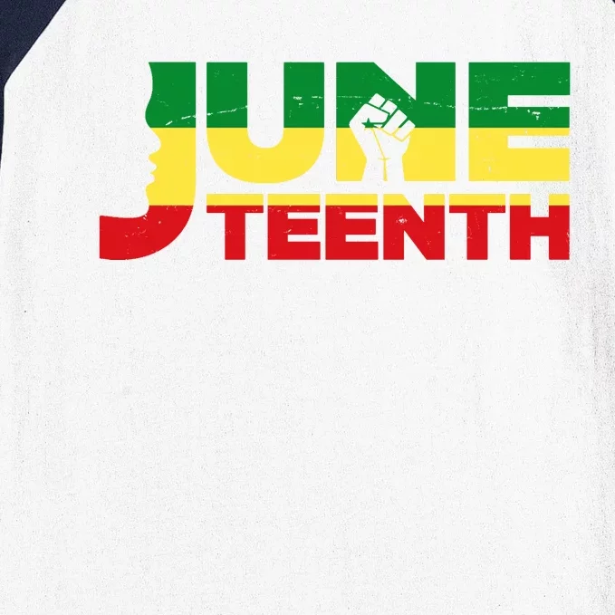 Juneteenth 1865 Freedom Black Pride Baseball Sleeve Shirt