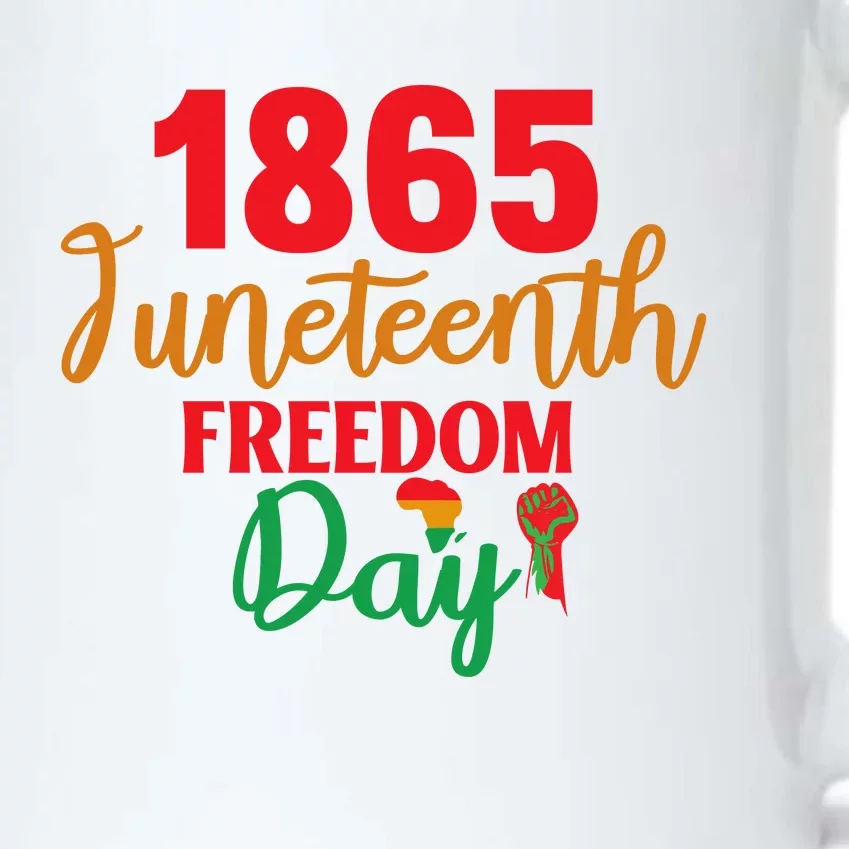 Juneteenth 1865 Freedom Day Celebration Black Color Changing Mug