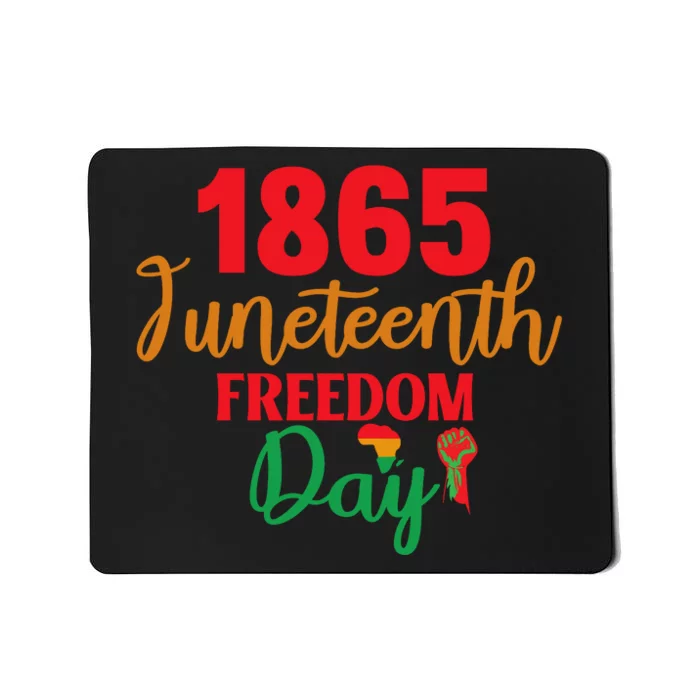 Juneteenth 1865 Freedom Day Celebration Mousepad