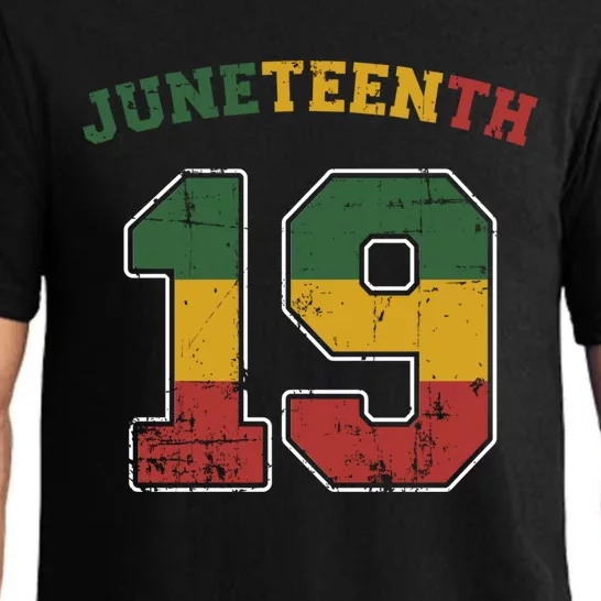 Juneteenth 19 Frican Independence And Freedom 1865 Gift Pajama Set