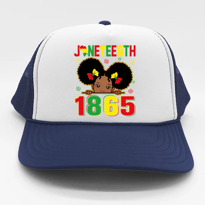 Juneteenth 1865 Freedom Independence African Melanin Great Gift Trucker Hat