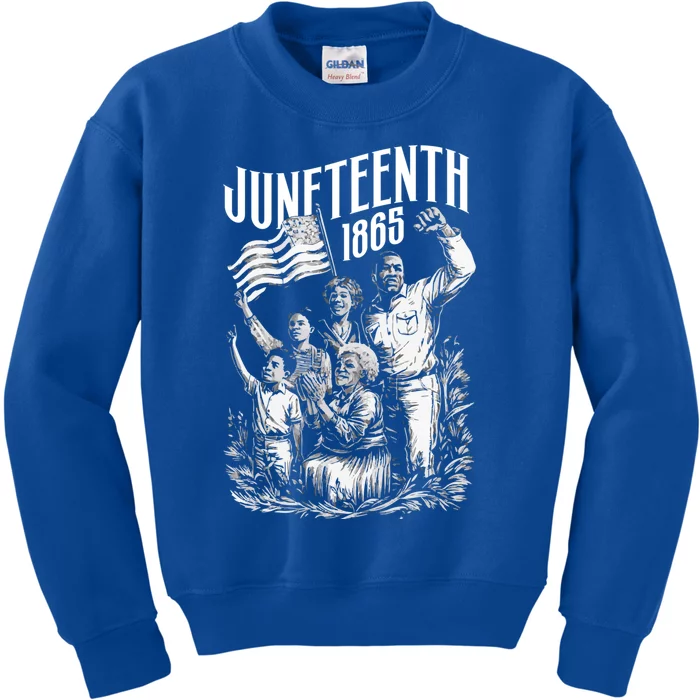 Junenth 1865 Funny Gift Kids Sweatshirt