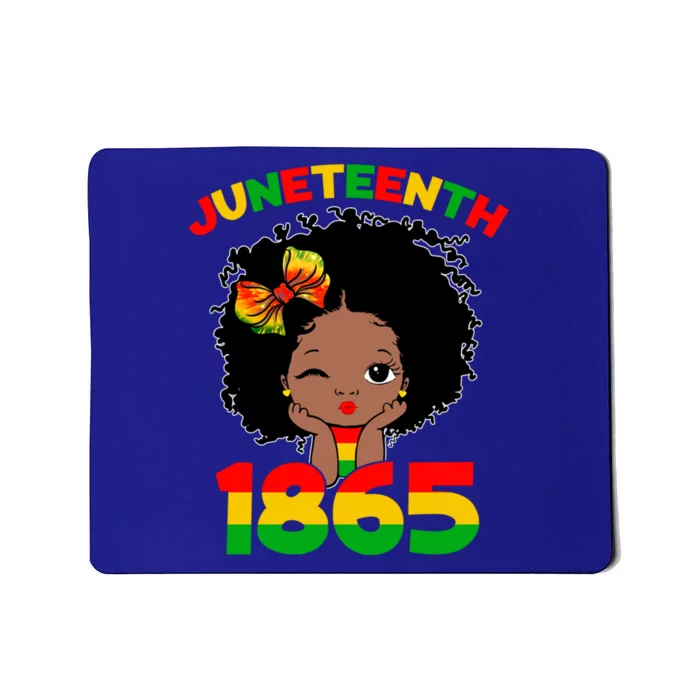 Juneteenth 1865 Freedom Independence Melanin African Gift Mousepad