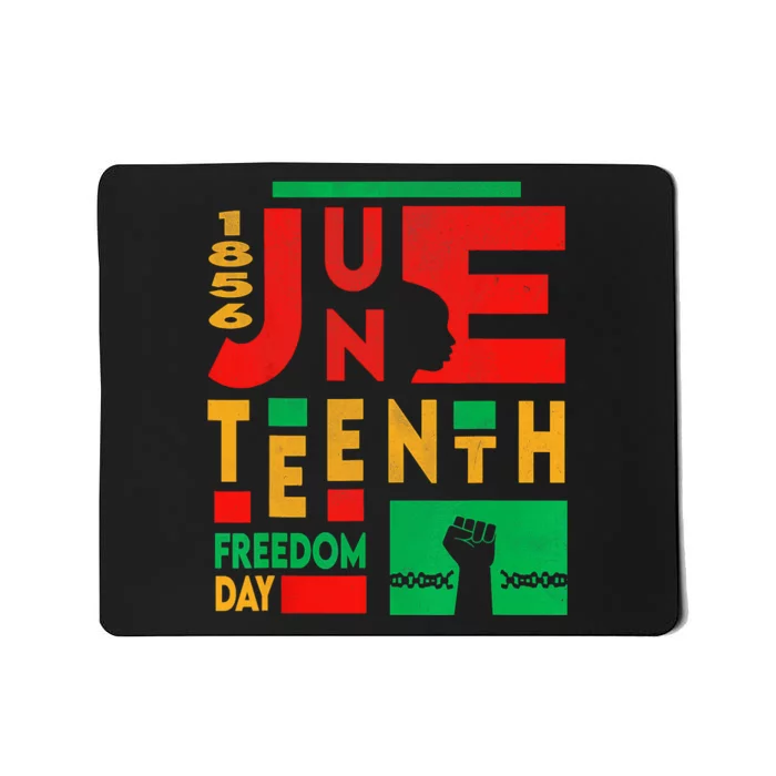 Juneteenth 1865 Freedom Day Celebrate Black History Vintage Mousepad