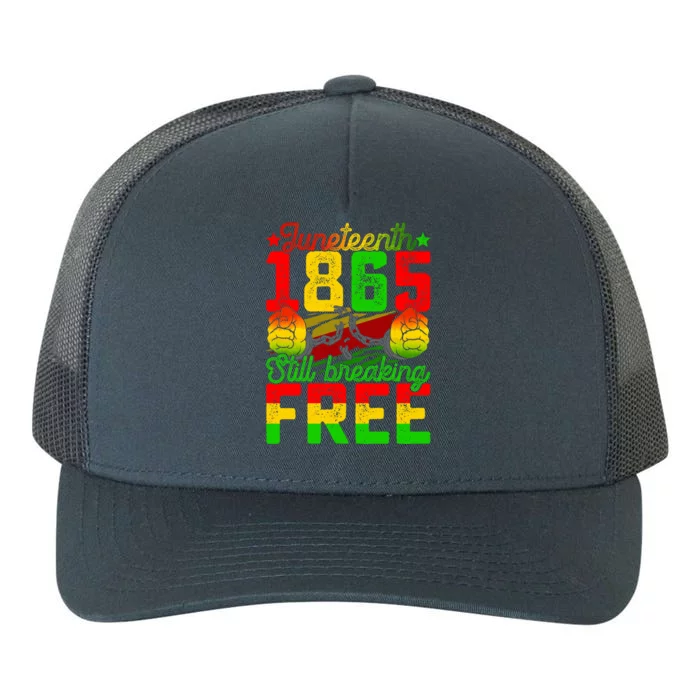 Juneteenth 1865 Freedom Day Black History Month Ecipation Gift Yupoong Adult 5-Panel Trucker Hat