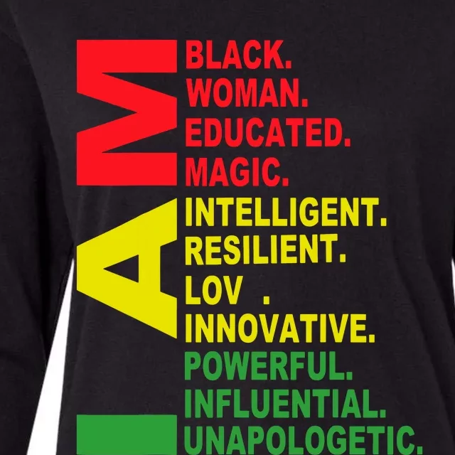 Juneteenth 1865 Freedom Day African American Black Women Womens Cotton Relaxed Long Sleeve T-Shirt