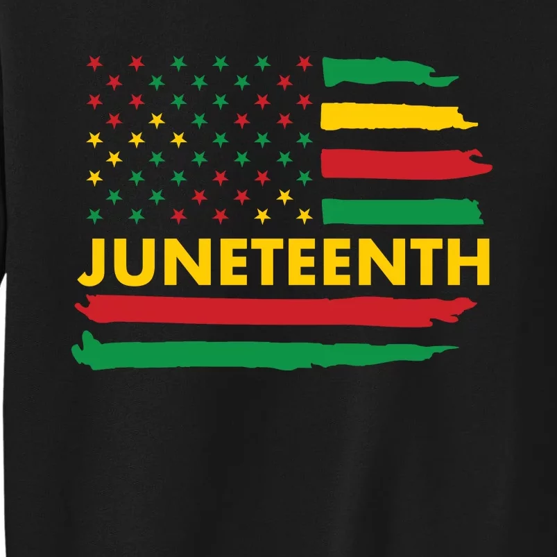 Juneteenth American Flag Sweatshirt