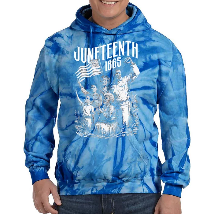 Junenth 1865 Gift Tie Dye Hoodie