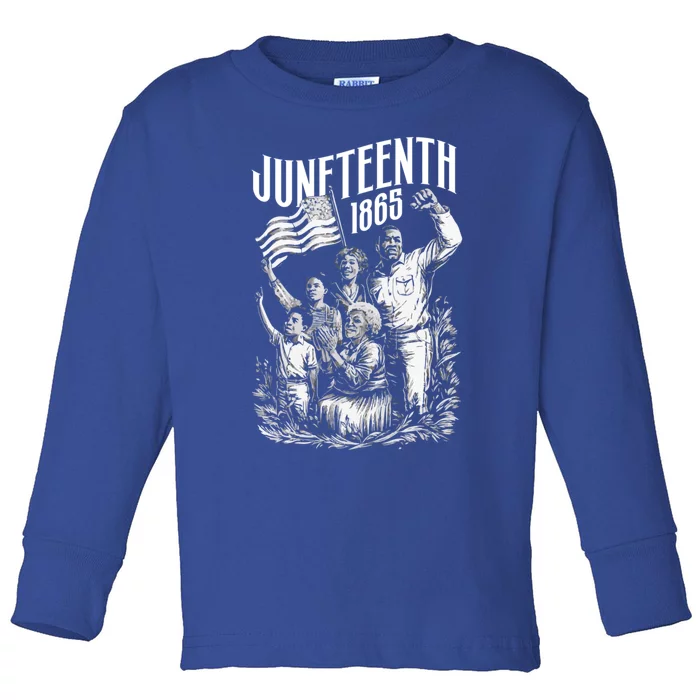 Junenth 1865 Gift Toddler Long Sleeve Shirt