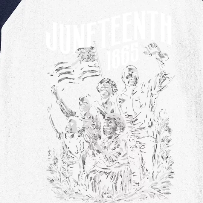 Junenth 1865 Gift Baseball Sleeve Shirt