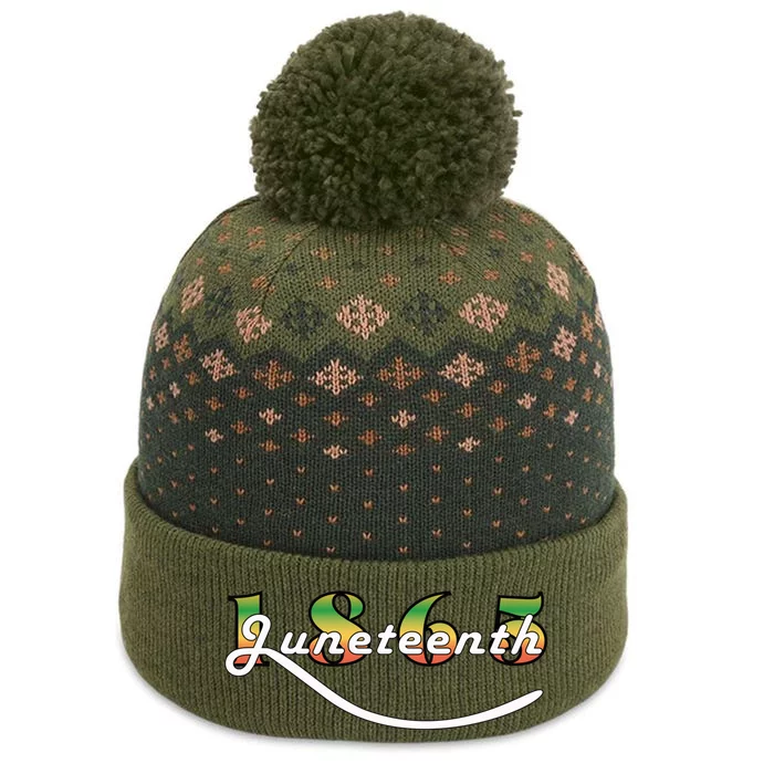 Junenth 1865 Gift The Baniff Cuffed Pom Beanie