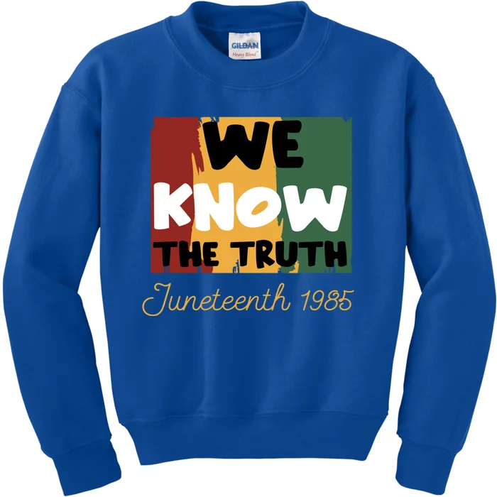 Junenth 1865 Gift Kids Sweatshirt