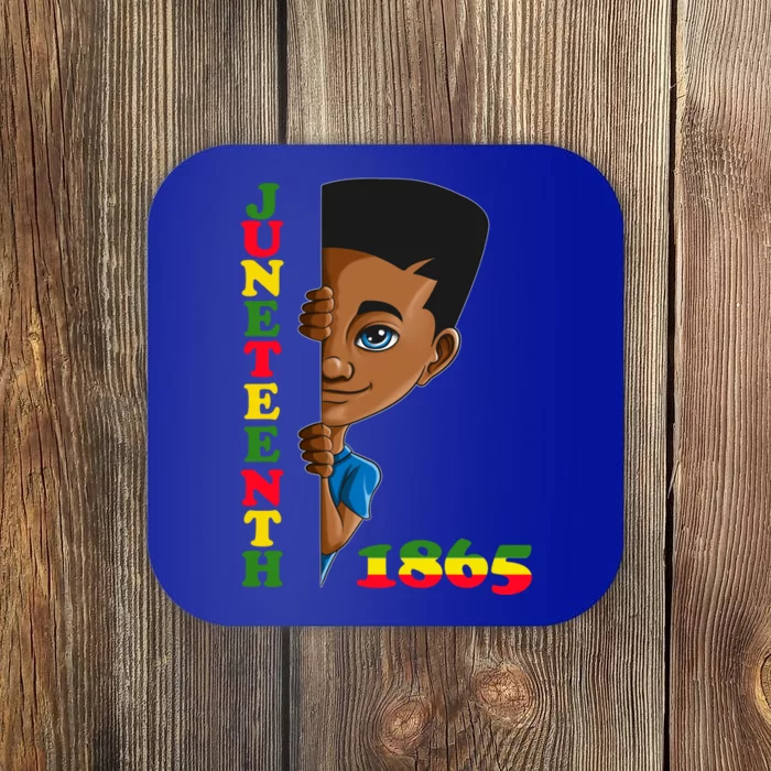 Juneteenth 1865 Hidden Looks Freedom Black Gift Coaster