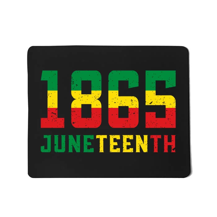 Juneteenth 1865 Independence Day Celebration Mousepad