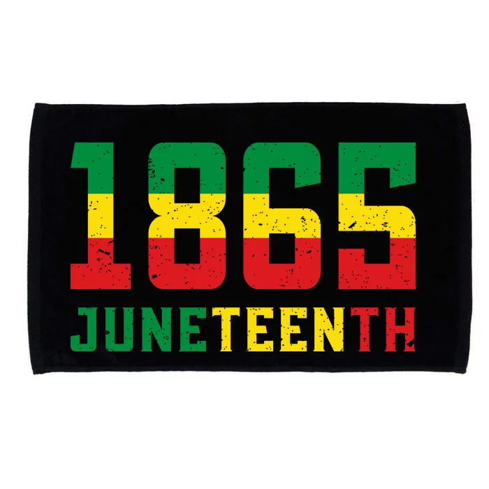 Juneteenth 1865 Independence Day Celebration Microfiber Hand Towel