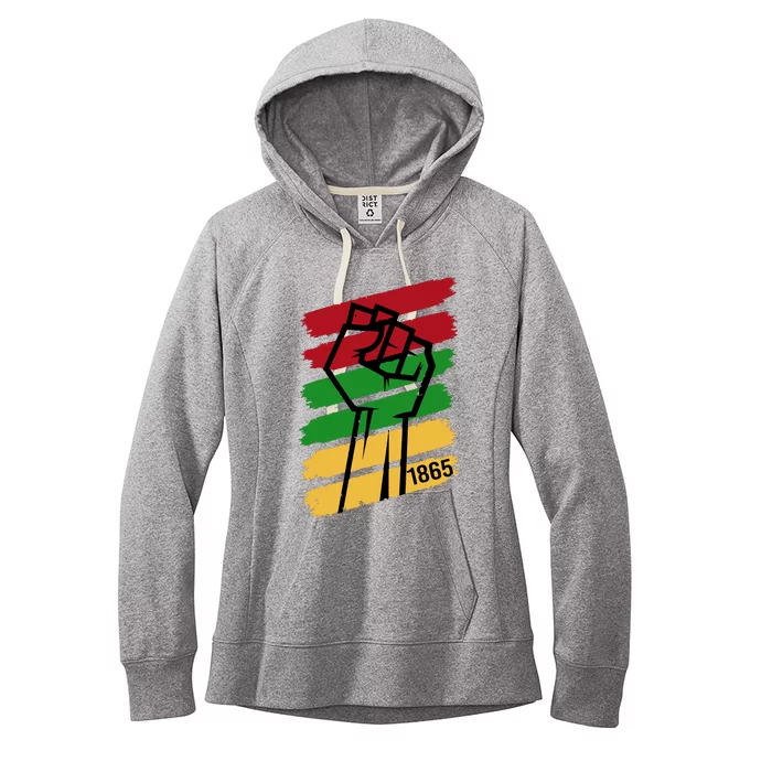 Juneteenth 1865 Women's Fleece Hoodie