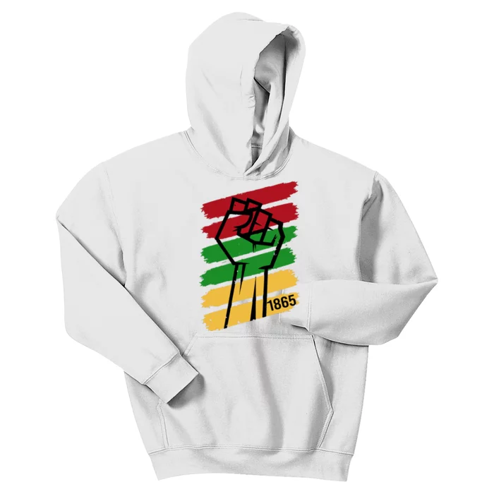 Juneteenth 1865 Kids Hoodie